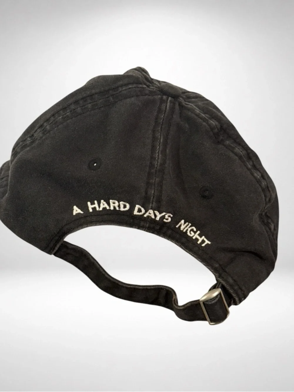 The Beatles A Hard Day’s Night 2005 Vintage Black Baseball Cap Hat Adjustable